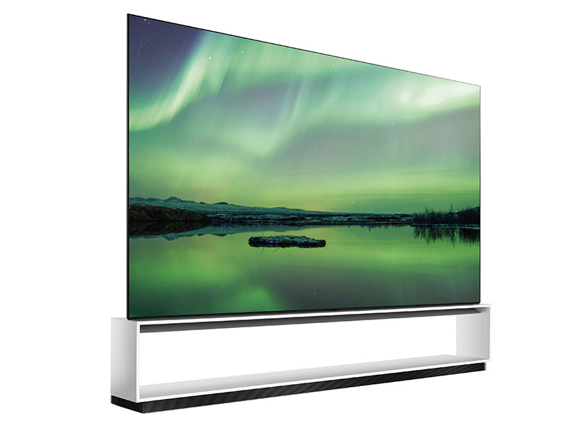 LG、8Kチューナー内蔵有機ELテレビ“LG SIGNATURE”「ZXシリーズ」。88型