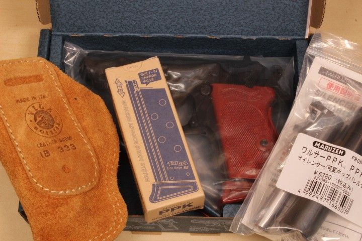 ホルスター サイレンサーセット マルゼン ワルサーPPK VEGA ベガ