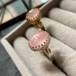 ✨silver925 大人のアンティーク調リング〜ルビー 指輪・リング Rao-K