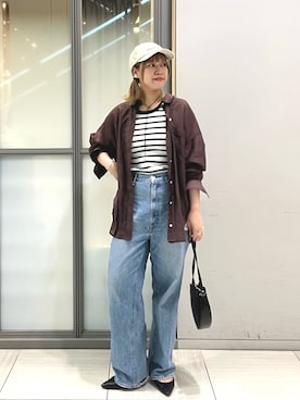 upper hights/アッパーハイツ】THE OLIVIA リラックスワイドストレート
