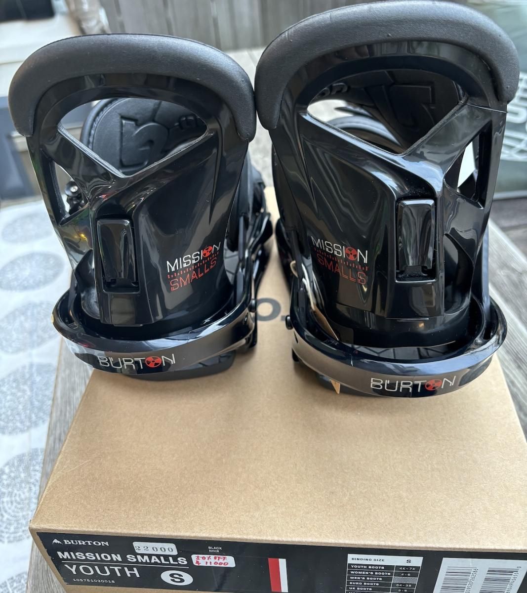 Burton Kid's MISSION SMALLS Binding キッズ スノーボード