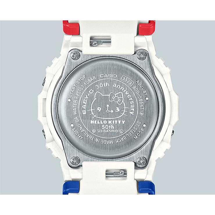 BABY-G CASIO × HELLO KITTY コラボ BGD-565KT-7JR ホワイト カシオ