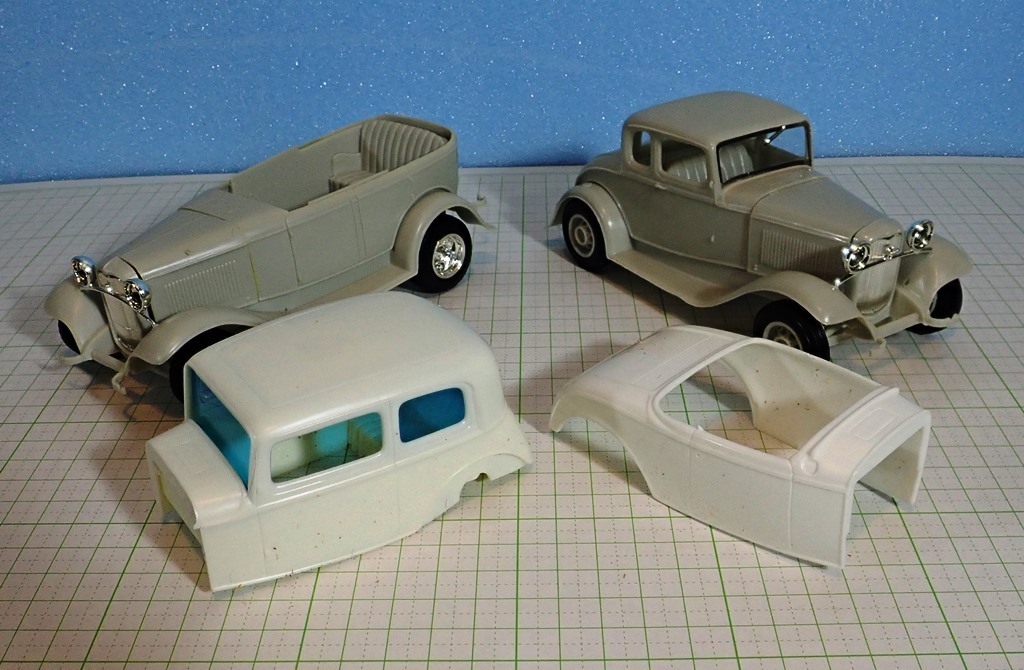 模型で比べるフォード（3）'32年型: からくりラボ Karat Creek Lab