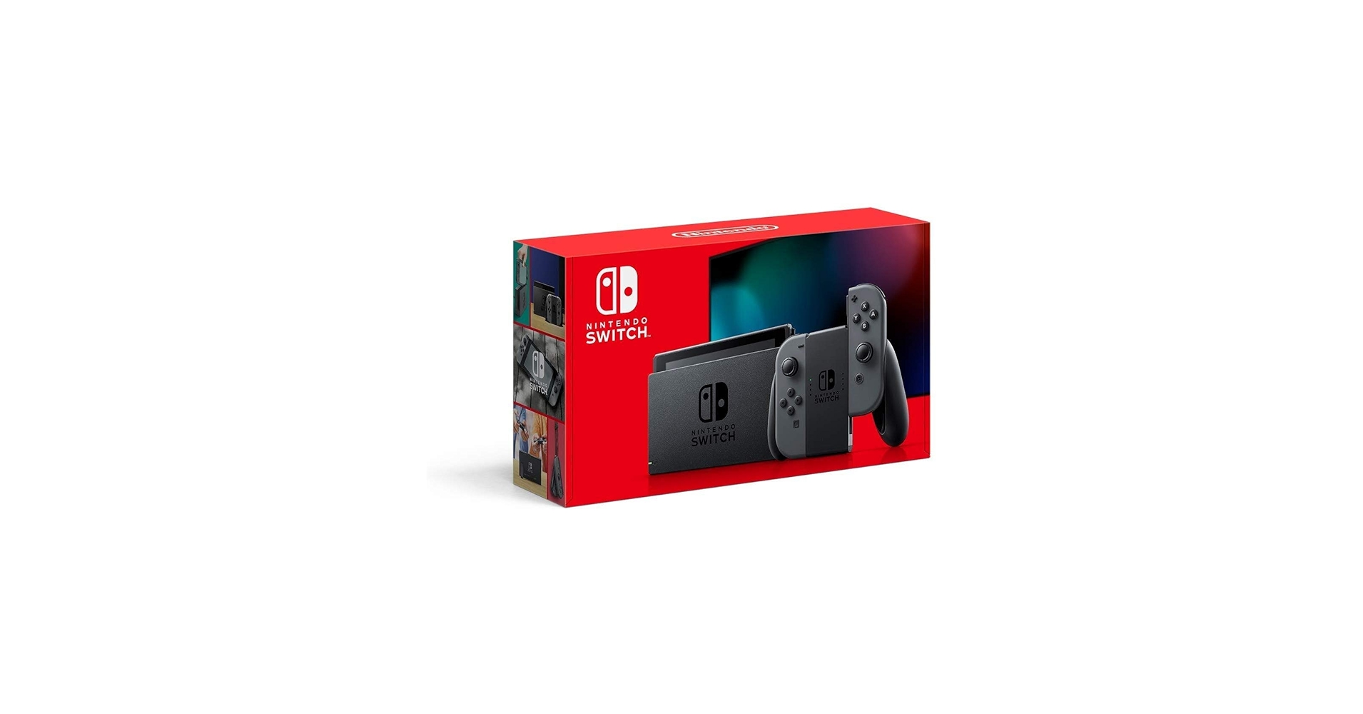 Amazon.com: Nintendo Switch with Gray Joy‑Con - HAC-001(-01