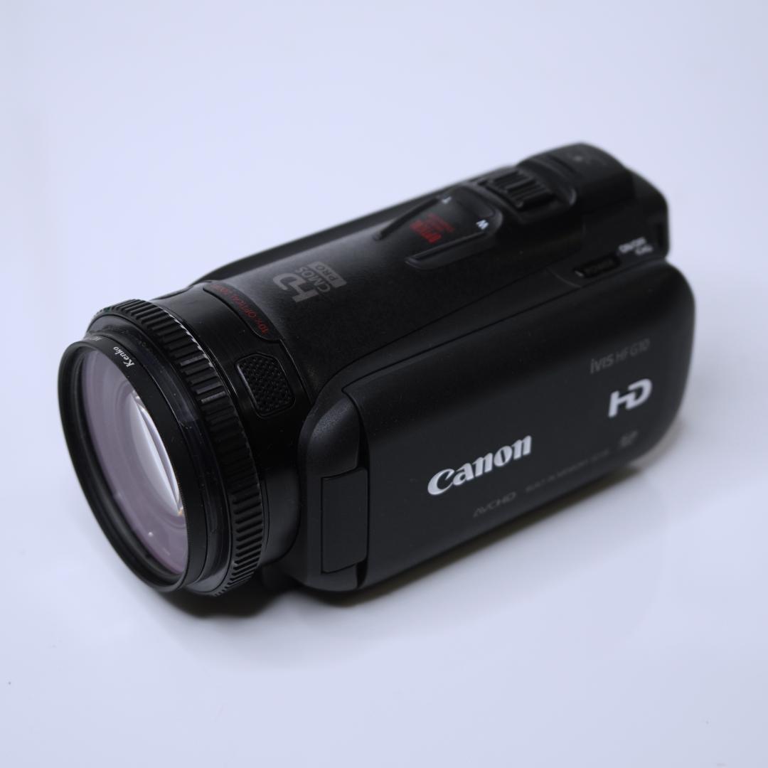 【美品】ビデオカメラ◆Cannon iVIS HF G10 Amazon | Canon デジタルビデオカメラ iVIS HF G10 IVISHFG10 光学10倍