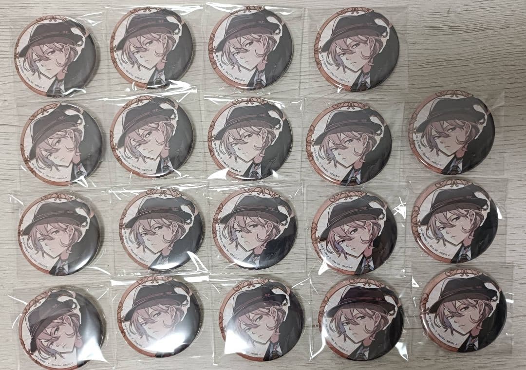 文豪ストレイドッグス 文スト 中原中也 大博覧会 缶バッジ 文豪ストレイドッグス 缶バッジセット～中原中也がいっぱい