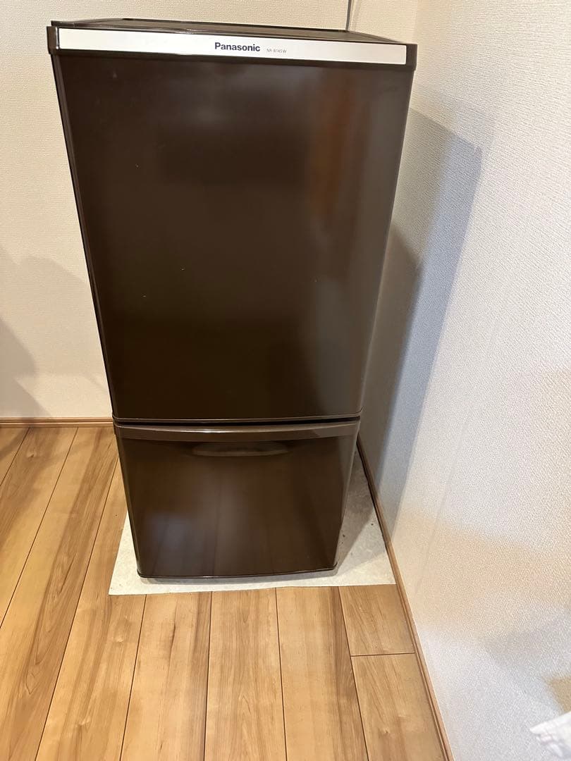 Panasonic NR-B145W 冷蔵庫 ブラウン