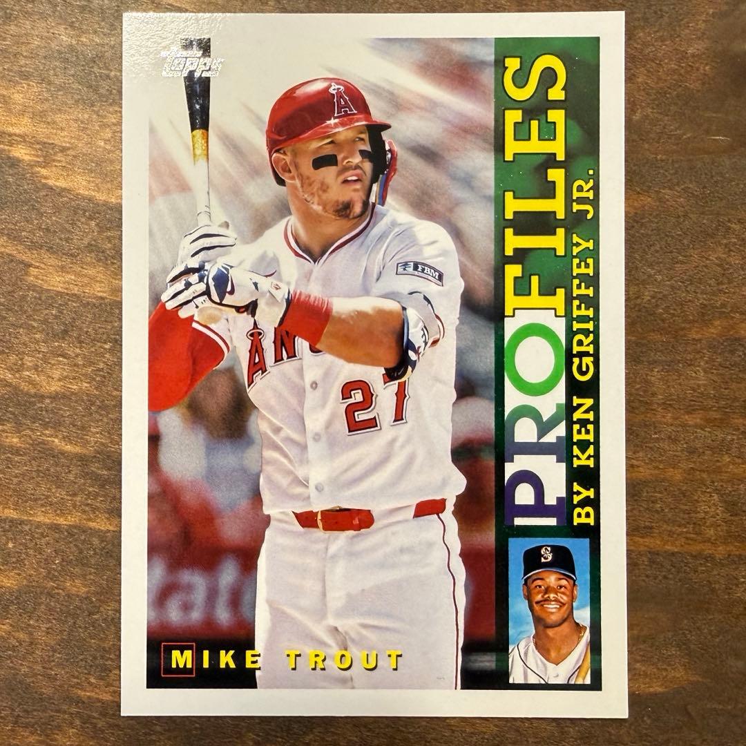 マイク・トラウト topps 2026 series1 インサート - メルカリ