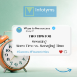 Two Tips for Creating Time More Time VS Managing