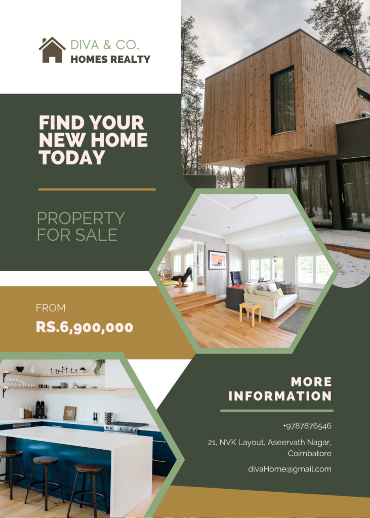 brochure for home sale